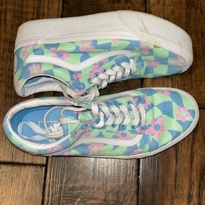platform vans size 10